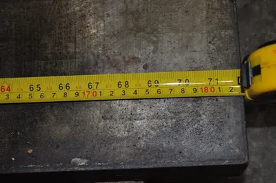 72" X 48" x 3" Bolster Plate