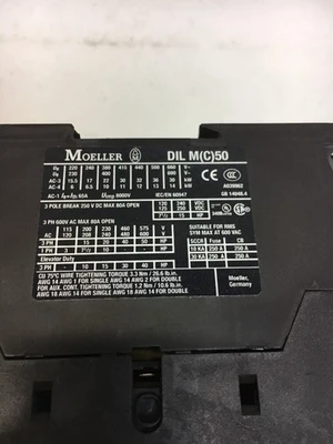 USED Moeller DIL M50