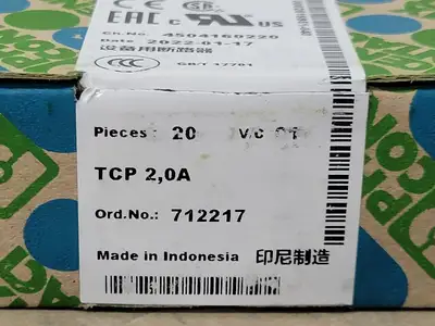 NEW PHOENIX CONTACT TCP 2.0A