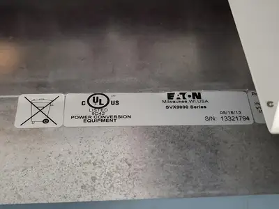 Used EATON SVX025A1-5A4N1 Switchgears British Columbia CA | Lenmark #240131