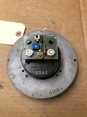 GE 600437-36A 0-60 RPM Panel Meter