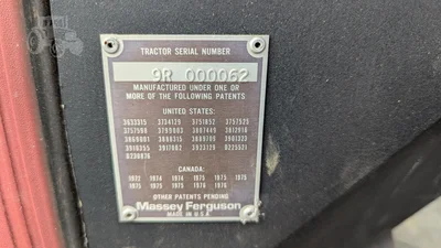 USED 1978 MASSEY FERGUSON 2805
