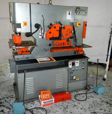 ARMSTRONG BLUM/ SPARTAN MODEL IW66D HYDRAULIC IRONWORKER