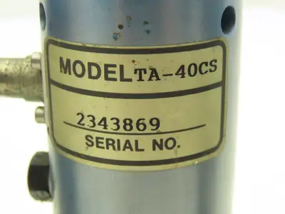 TA Systems TA-40CS Ultrasonic Plastic Welder Control Valve  Lot of 4