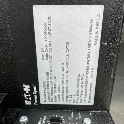 Eaton PXM4000 Power Uninterrupted Supply (PXM4051A1BB) (BIN-5.5.1)