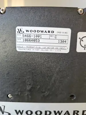 Used Woodward Woodward 5466-1001 Rev C Micronet PLC Processors South Carolina US | Palmetto Automation #1541130