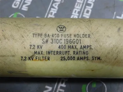 Westinghouse Ba-460 Fuse Holder 7.2kV 400A Max. Used