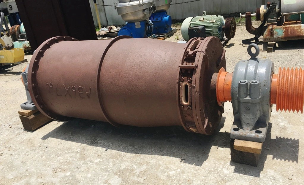 Bird 36 x 72 solid bowl rotating assembly, CS.