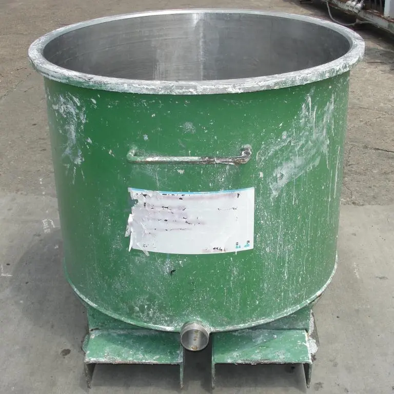 SPC6796  Mixer and Blender 125 gallon Ross change can Stainless Steel 39.25" inside diameter 31.5" inside height