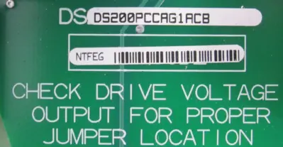 REFURBISHED GENERAL ELECTRIC DS200PCCAG1ACB POWER CONNECT CARD
