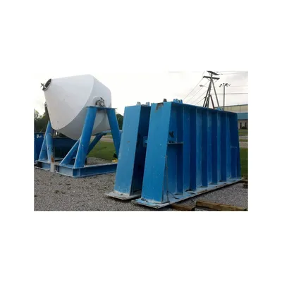 220 Cubic Foot Used Stainless Steel Double Cone Blender