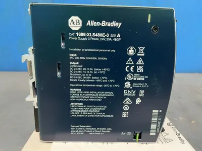 Used 2022 ALLENBRADLEY 1606XLS480E3 DIN Rail Power Supplies Ohio US | HGR 24 #1545327