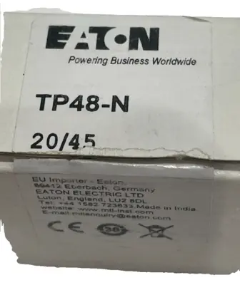 NEW EATON CROUSE-HINDS TP48-N TRANSMITTER PROTECTION 350V 20KA