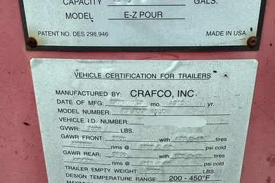 Used 1999 CRAFCO EZ POUR 200D Asphalt Pavers Texas US | Proxy Equipment #1388586