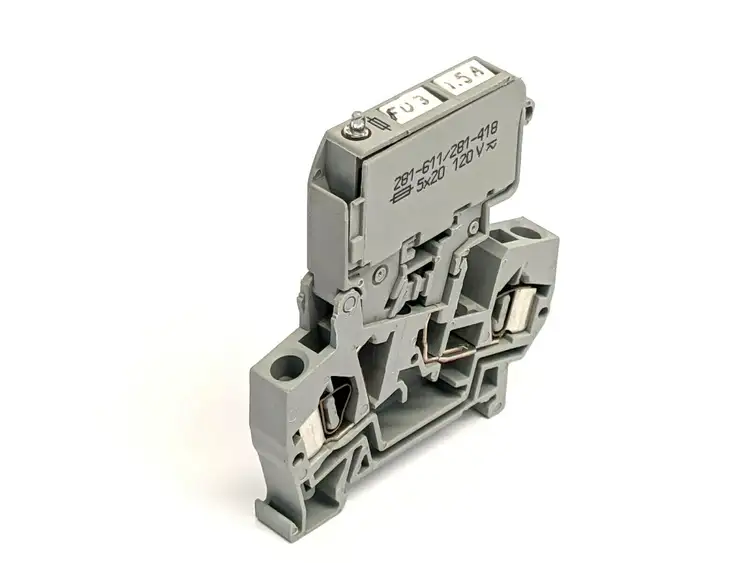 Used WAGO 2-CONDUCTOR FUSE TERMINAL BLOCK Fuses | Maverick Industrial Sales #1106441