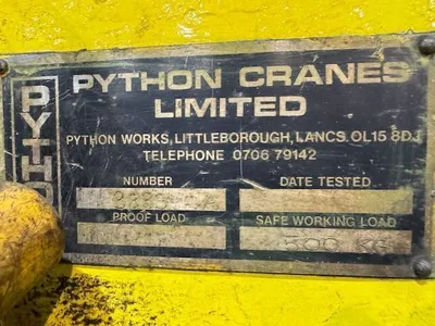 PYTHON CRANE Material Handling | Bowland Trading Ltd (3)