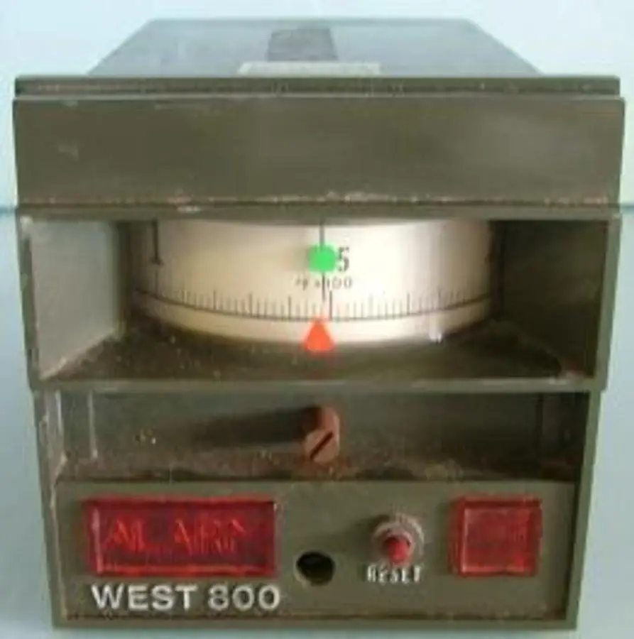 QTY. 1. WEST 800: TEMP METER WITH ALARM...