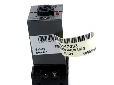 USED CEM SYSTEMS E131 TIMING RELAY 0-6 SECOND
