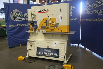 Used GEKA HYD 100 Ironworkers California US | Sterling Machinery Exchange #1466791