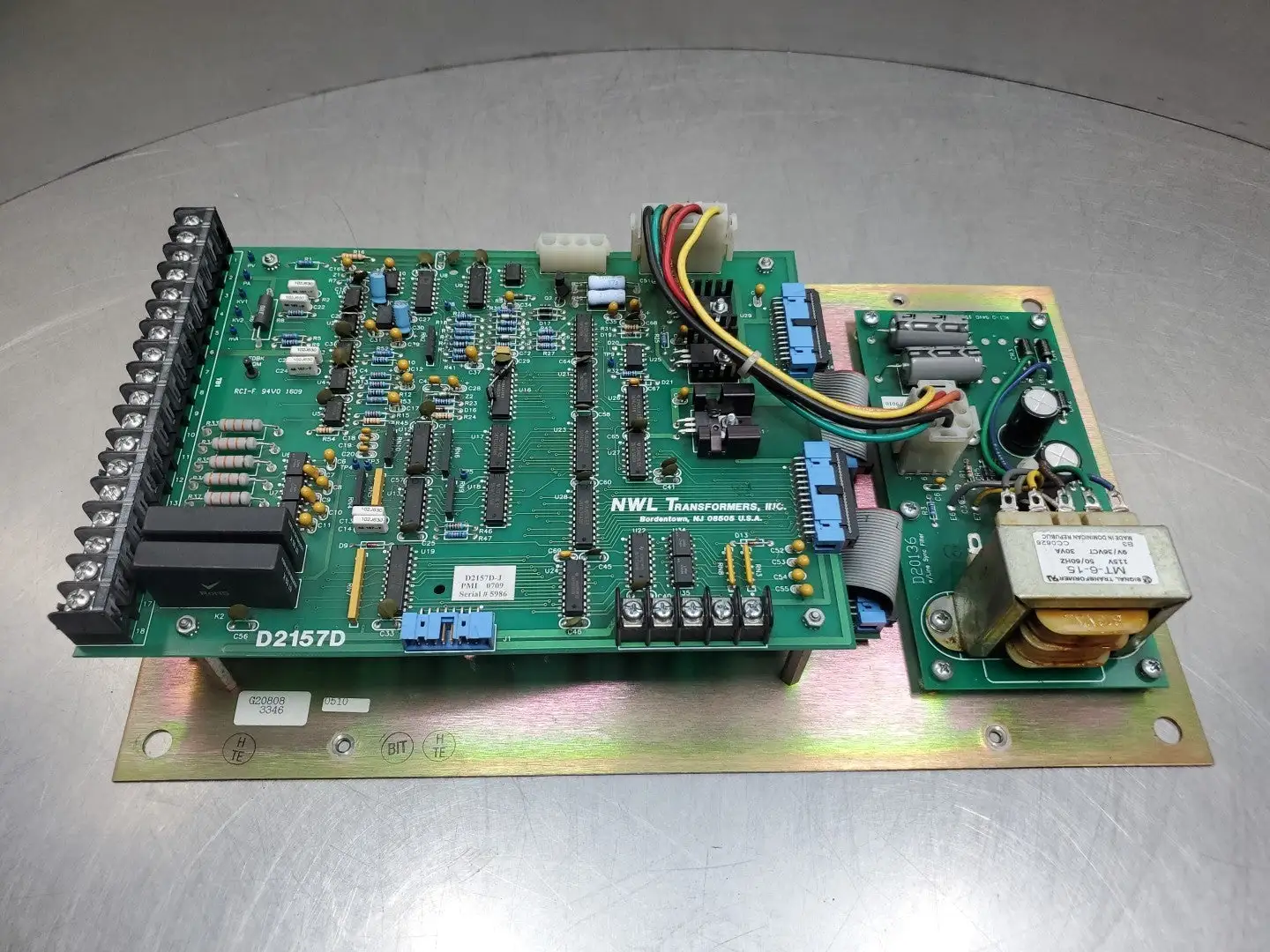 Used NWL D2157D-J/D20136/D2800G Signal Optimizer Circuit Board Units PLC Processors South Carolina US | Palmetto Automation #1542740