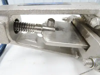 FNW 65BM 3" Stainless Knife Gate Valve V-Port Rising Stem Metal Seat
