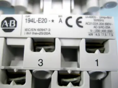 USED Allen-Bradley 194L-E20-1754