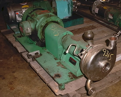 USED TRI CLOVER CENTRIFUGICAL PUMP TRICLOVER SP 216MH S