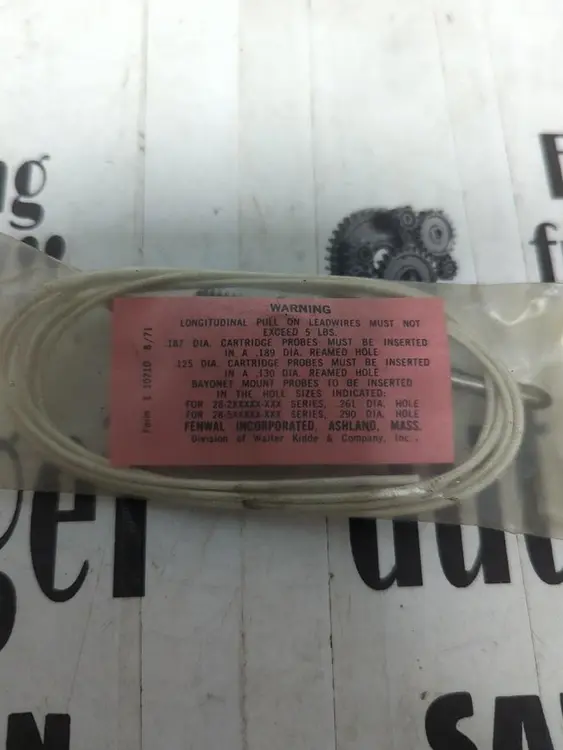 New | in-Stock FENWEL FORM E 1071D Probes Ohio US | Surplus Asset Holdings #1234511