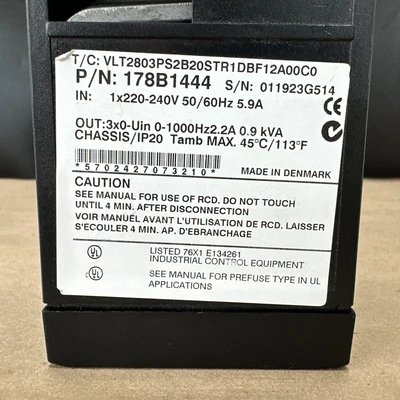 USED Danfoss 178B1444