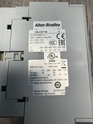 ALLEN BRADLEY 100-C97*00 Electrical/PLC/Automation | ESS Industrial Equipment Sales (10)