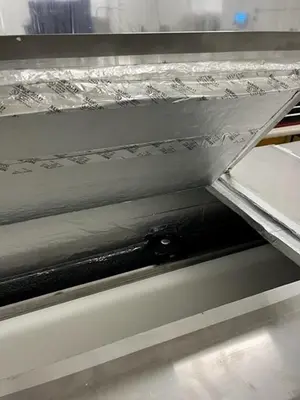 Cooling Tunnel, 12', Stainless Steel, Conveyorized, Monark Equipment, #5991763