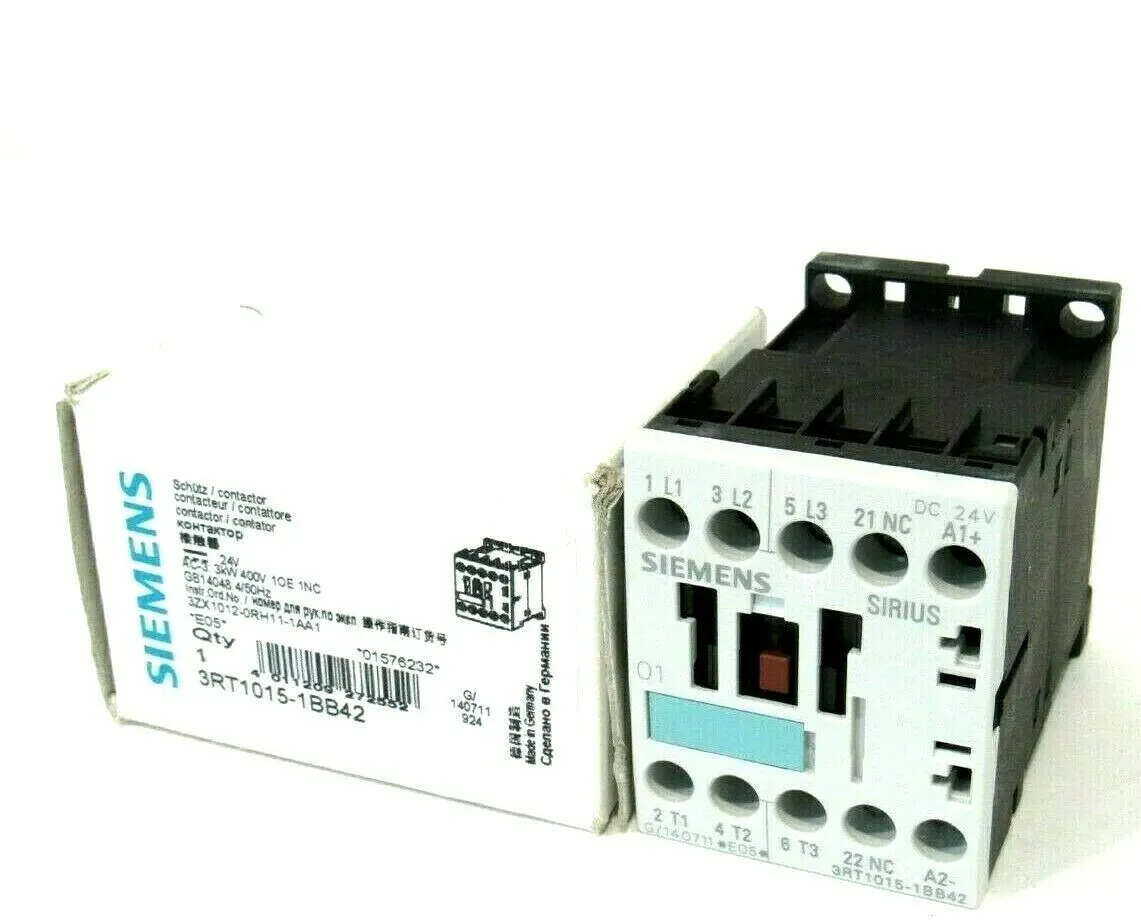 NEW SIEMENS 3RT1015-1BB42 CONTACTOR 3RT10151BB42