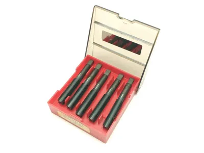 95734, M12-1.75 D6 BOTT 4FL 3T | Cleveland 95734 M12-1.75 D6 3T Straight 4-Flute Bottoming Hand Tap PACK OF 5 - New Other