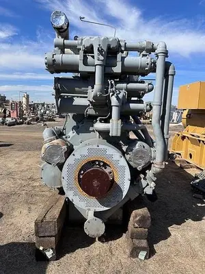 CAT G3608 / Ariel Model JGC-4 Two Stage Compressor - Cylinder Sizes 14.125" x 14.125" x 8.375" x 8.375" Less Engine