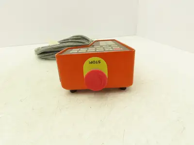 Westinghouse Unimation 3D32488G01 Robot Teach Pendant W/Cable & Deadman Switch