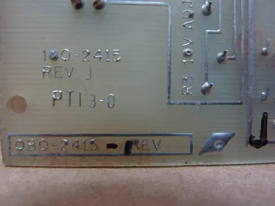 USED SCI 080-2415-1 REV J