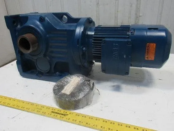 Sew Type  KH87BDRE90L4BE5/TF 2HP 147.32RPM  Electric Gear Motor 277/480V 3Ph