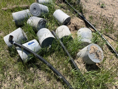 12 High strength concrete weights