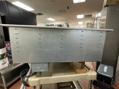 Used Vollrath Used Vollrath 36399 Modular Drop In Two Compartment Hot Food Well with Drain 120V Steam Tables (Food) Illinois US | Falcon Restaurant Supply #1375697