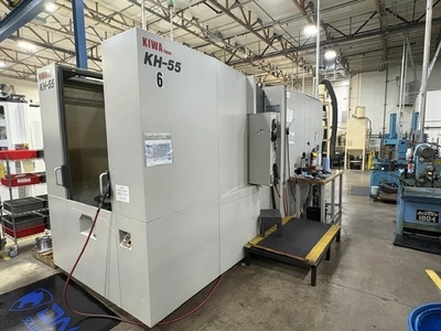 2010 KIWA KH-55 Horizontal Machining Centers | Toolquip, Inc. (2)