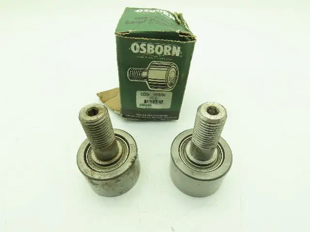 Osborn 95070 HPC-62 Heavy Duty Load Runner Cam Follower Idler Rollers Lot of 2