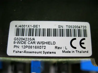 USED Emerson DeltaV KJ4001X1-BE1
