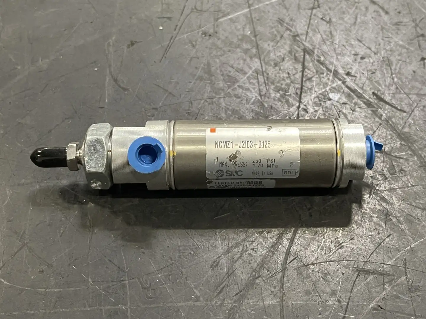 Used SMC NCMZ1-J2I03-0125 Parts (Hydraulics and Pneumatics) British Columbia CA | Lenmark #267794