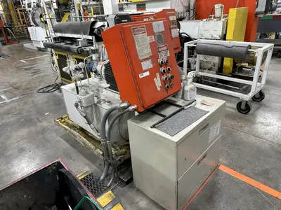 48" X 14 GA ROWE & HERR-VOSS CUT TO LENGTH CTL LINE: STOCK #22752