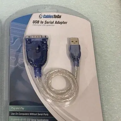 CABLESTOGO USB TO SERIAL ADAPTER 2004K11
