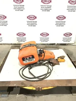 Jet 1/2SS-3-15 1/2 Ton Electric Chain Hoist