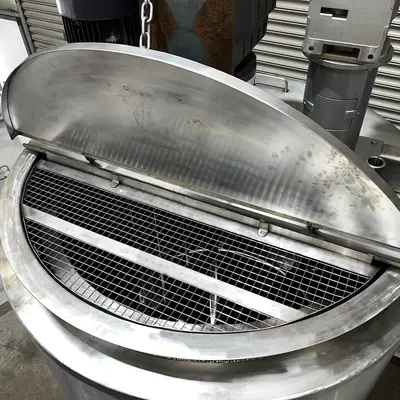 2,500L Stainless Steel Electrically Heated & Jacketed Mixing Tank