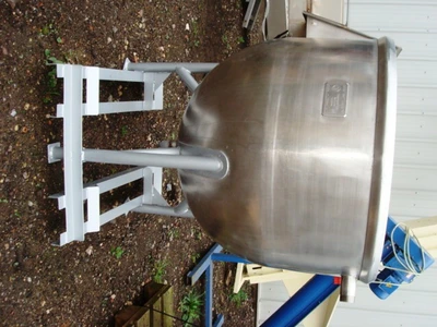 450L S/S Open Top Hemispherical Pan