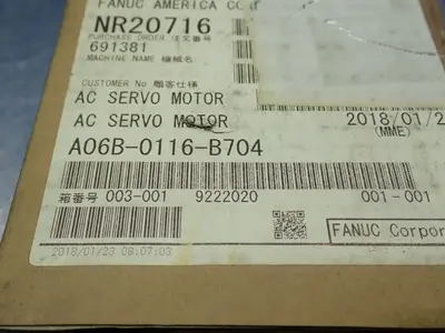 NEW FANUC A06B0116B104