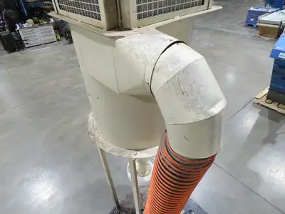 Cincinnati Fan PB-15A Cyclone Dust Collector Mesh Filter 5Gal 2600cfm 10Hp 112"H